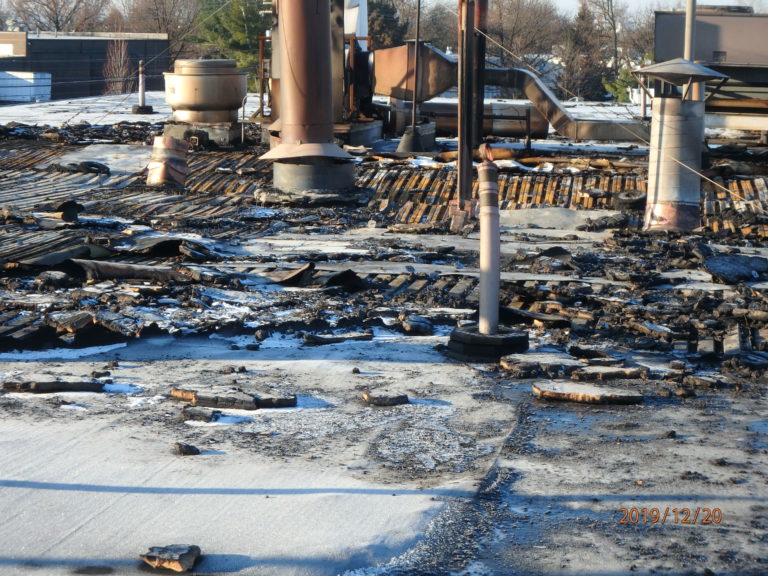 Business - Fire and Smoke Remediation (Before)